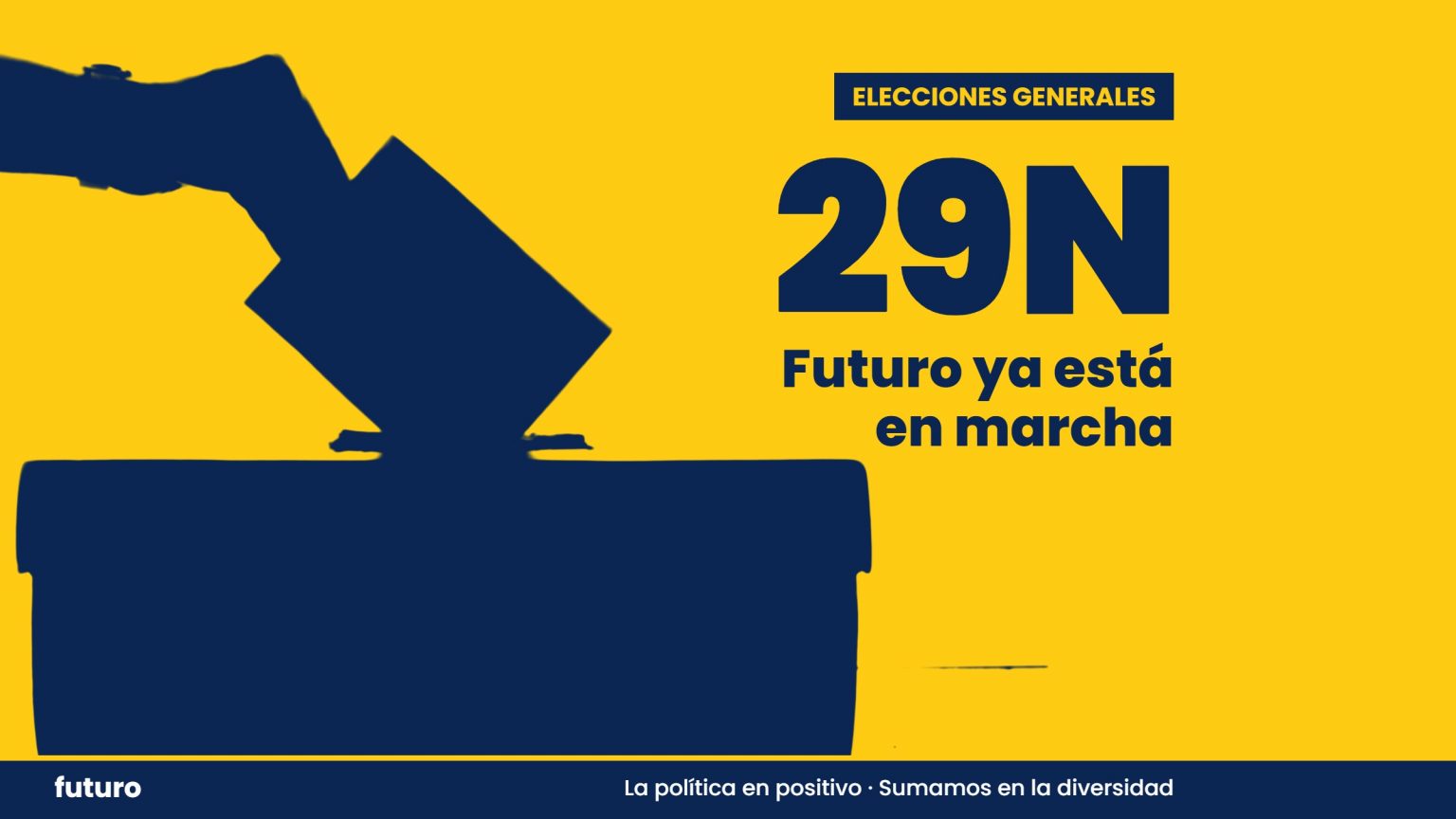 Elecciones generales 29N: Futuro ya está en marcha